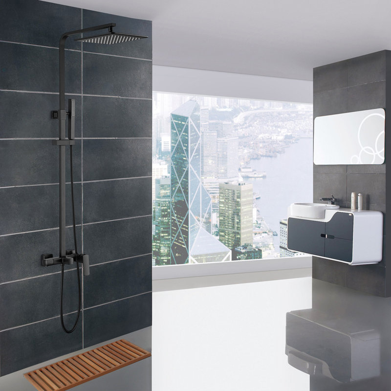 MODLAND Complete Shower System with Rough inValve & Reviews Wayfair